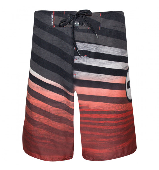 Bermuda Agua Oakley Blocked Stripe Boardshort PROMOÇAO