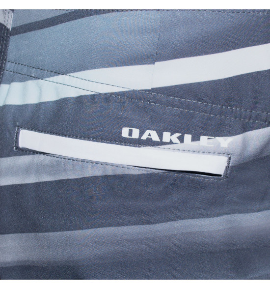 Bermuda Água Oakley Shadow Blue Boardshort - 7