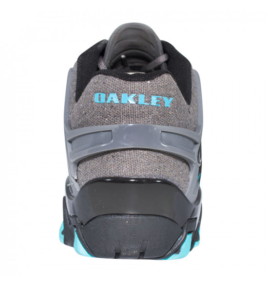 Tênis Oakley Hardshell Cinza com Azul - 4