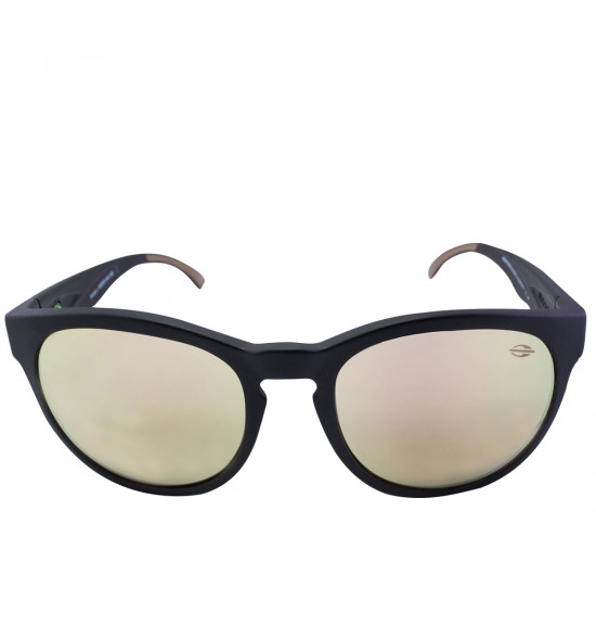 Óculos Mormaii Ventura Preto Fosco/Lente Gold Espelhada - 2