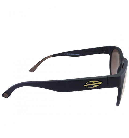 Óculos Mormaii Ventura Preto Fosco/Lente Gold Espelhada - 3