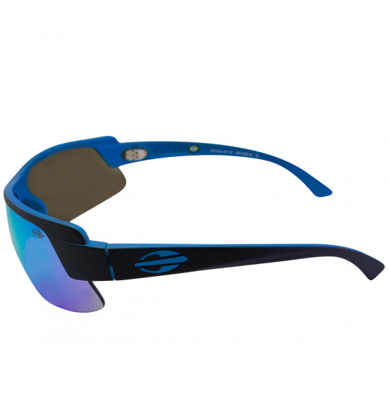 Óculos Mormaii Gamboa Air 3 Azul e Preto/ Lente Flash Azul - 4