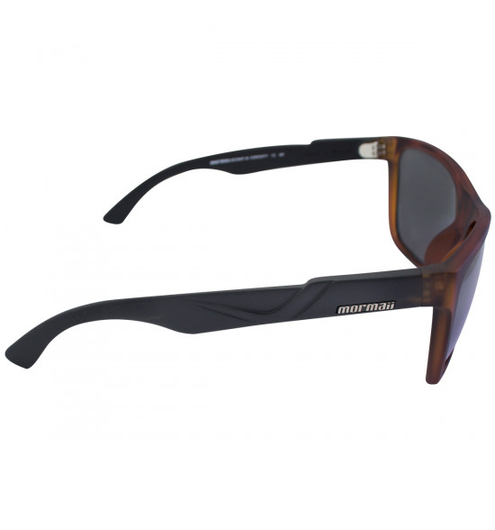 Óculos Mormaii Venice Beat Marrom e Preto/Lente Prateada - 3