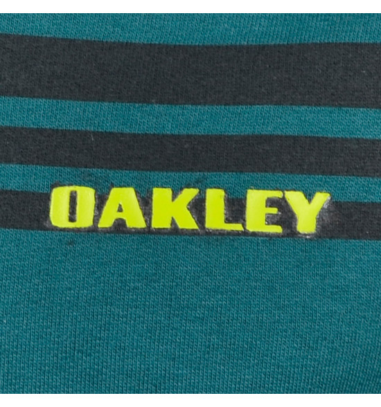 Moletom Oakley Streaky Listras Verde Petróleo - 2