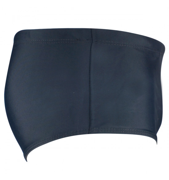 Sx Sunga Alma de Praia Cinza com Faixa Lateral Preta - 3