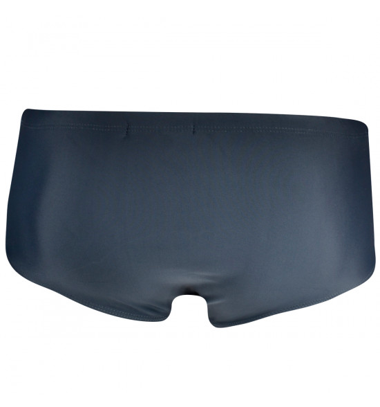 Sx Sunga Alma de Praia Cinza com Faixa Lateral Preta - 4