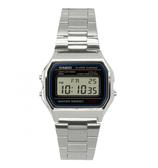 Relógio Casio Vintage A158WA-1DF-SC Prateado - 2