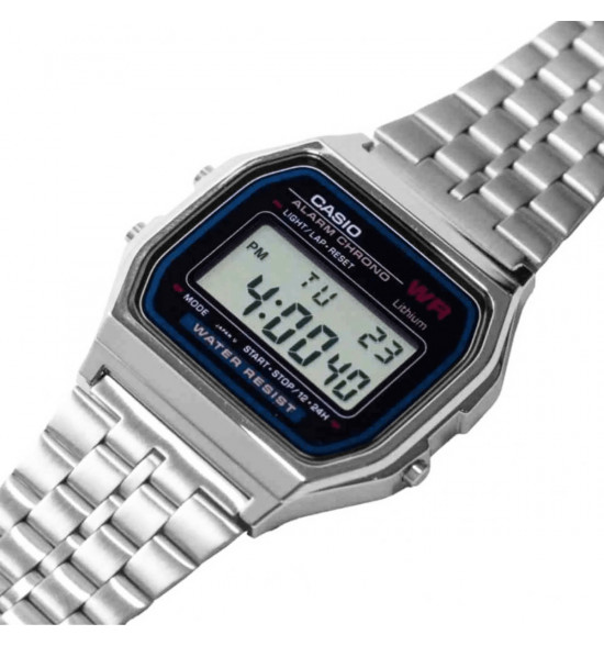Relógio Casio Vintage A159WA-N1DF Prateado - 3