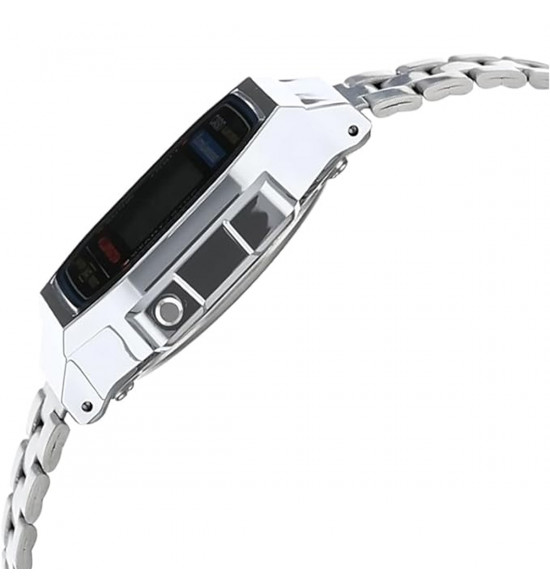 Relógio Casio Vintage A168WA-1WDF-SC Prateado - 3