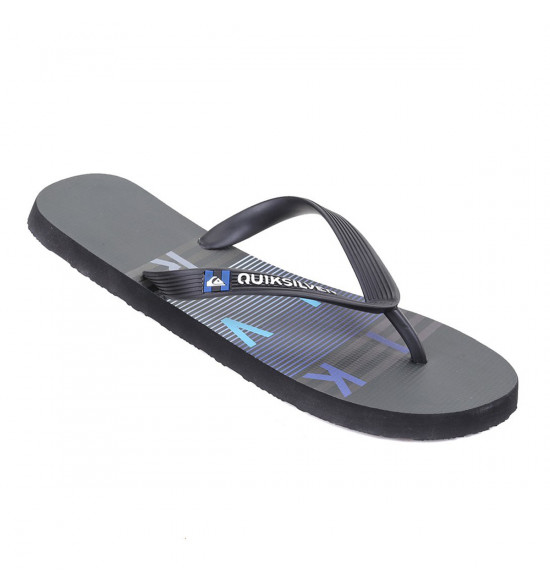 Chinelo Quiksilver Molokai World Block Black - 2