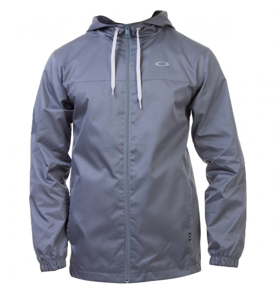 Jaqueta Oakley Windbreaker One Brand Cinza