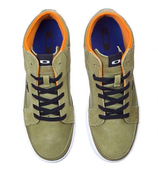 Tênis Oakley Roadtrip Verde Militar com Laranja - 2
