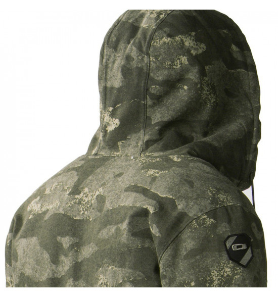 Moletom Oakley Agent Hoodie Fleece Camuflado Verde - 3