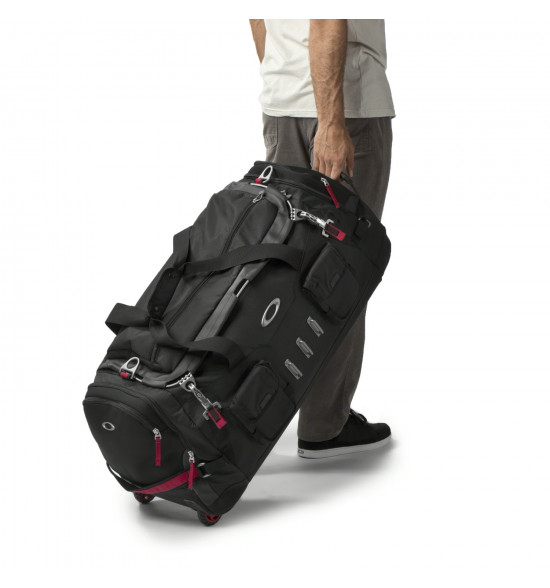 Mala Oakley Hot Tube Com Rodinhas Preta - Sink Roller LANÇAMENTO - 4