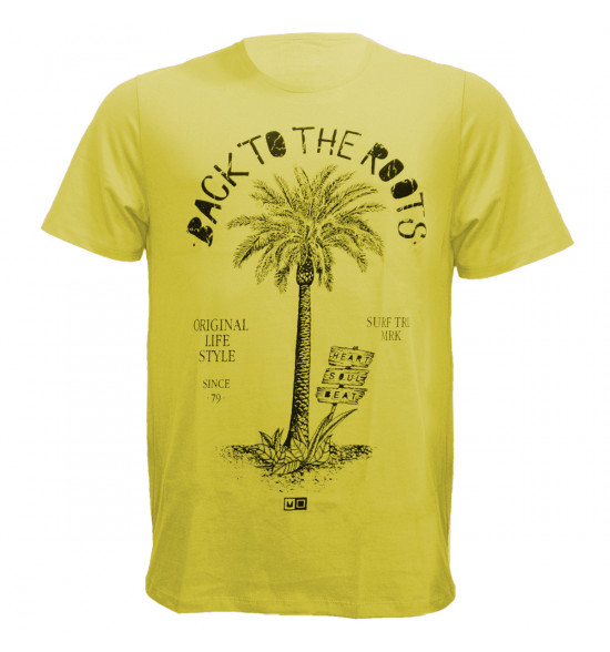 Camiseta Mormaii 7 Foots To Summer Amarelo Sulphur