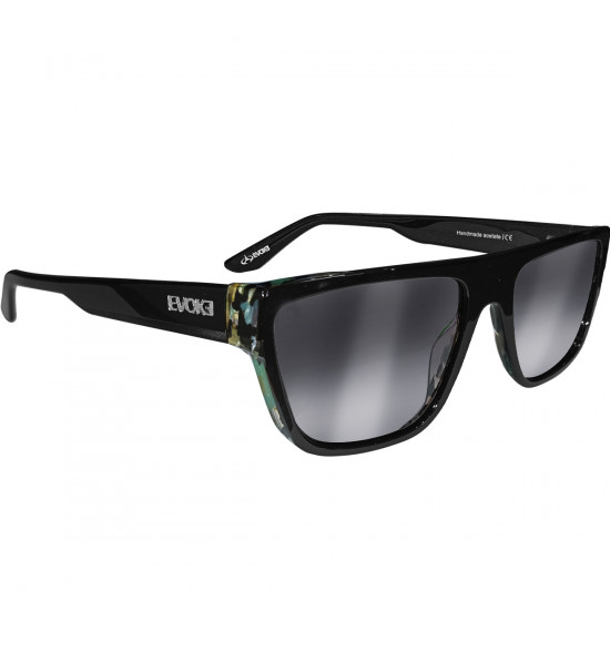 Óculos Evoke Anverse BRA02 Black Shine Green/Lente Shiny Gray