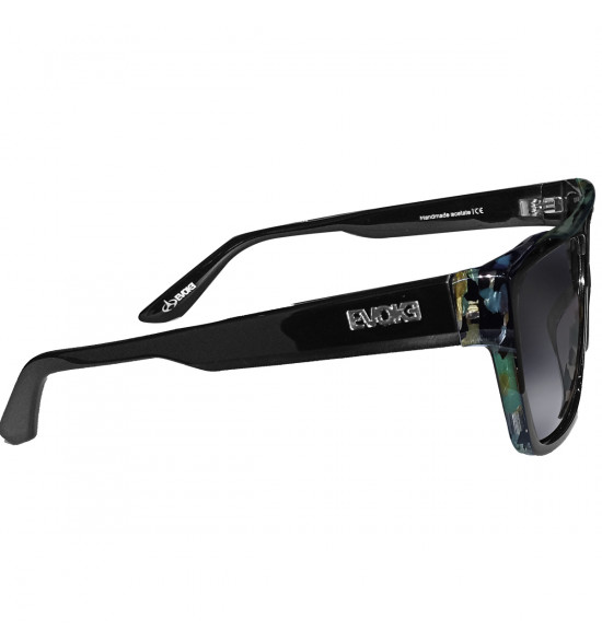 Óculos Evoke Anverse BRA02 Black Shine Green/Lente Shiny Gray - 3