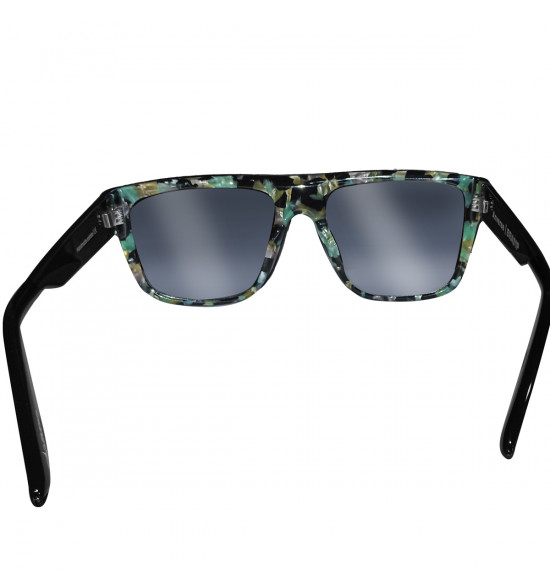 Óculos Evoke Anverse BRA02 Black Shine Green/Lente Shiny Gray - 4