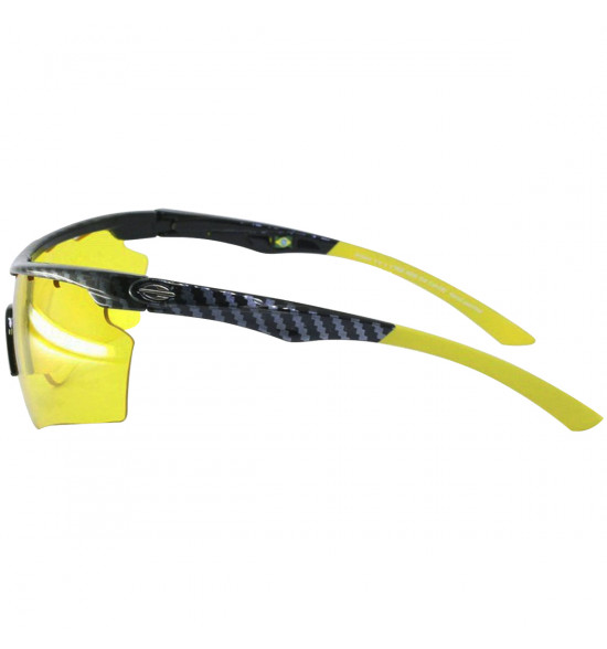 Óculos Mormaii Athlon V Preto Carbono com Amarelo/Lente Amarela - 3