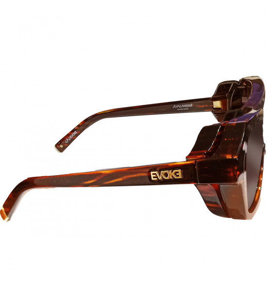 Óculos Evoke Avalanche Dive G25 Speed Turtle Shine Brown/Lente Brown Gradient - 3