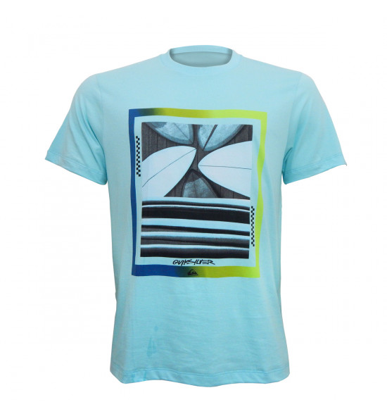 Camiseta Quiksilver Tail Fin Azul