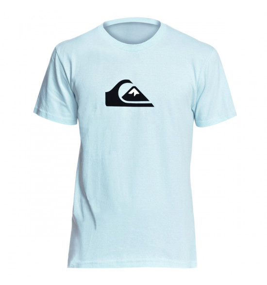 Camiseta Quiksilver Big Logo Azul Bebe