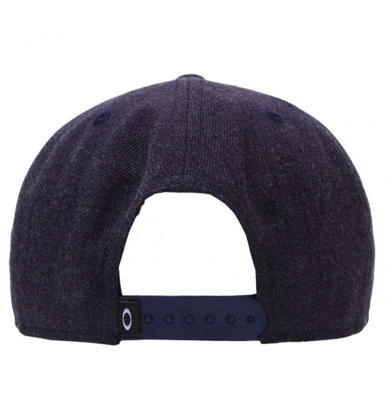 Boné Oakley O-Justable Metal Cap Azul Marinho - 2