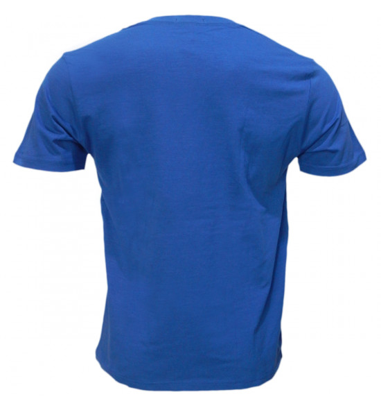 Rx Camiseta Alma de Praia Gola V Flame Roial Azul - 2