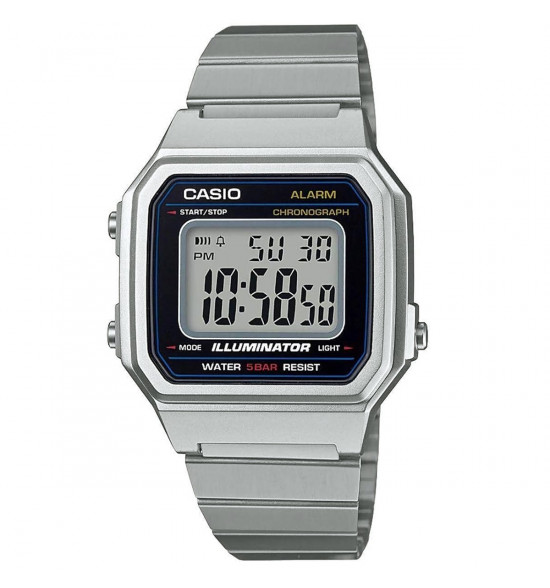 Relógio Casio Vintage B650WD-1ADF-SC Prateado