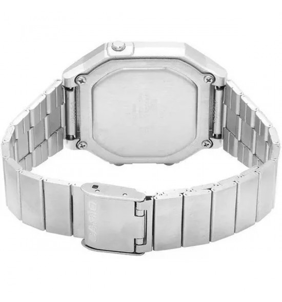 Relógio Casio Vintage B650WD-1ADF-SC Prateado - 4