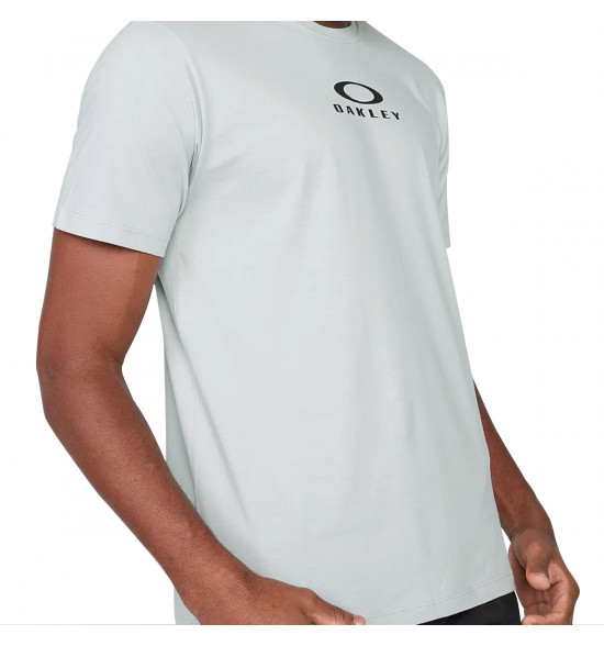 Camiseta Oakley Bark New Tee Cinza  - 3