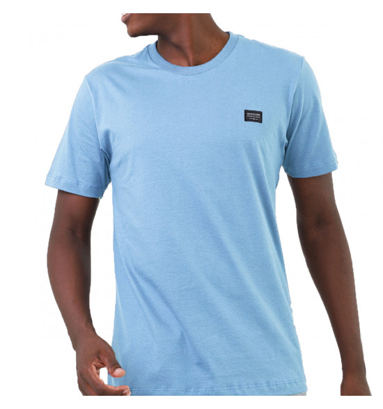 Camiseta Quiksilver Basic Azul Claro - 3