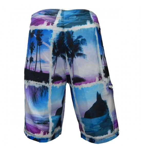 Rx Bermuda Água Alma de Praia Vibes Blue - 2