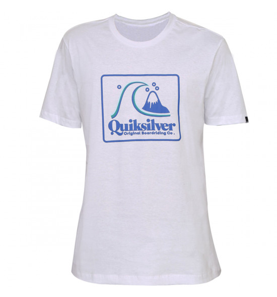 Camiseta Quiksilver Beach Tones Branco
