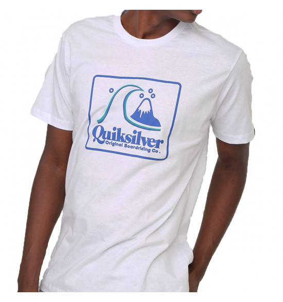 Camiseta Quiksilver Beach Tones Branco - 3