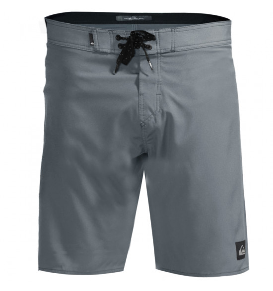 Bermuda Água Quiksilver Flat Kaimana 20 Cinza