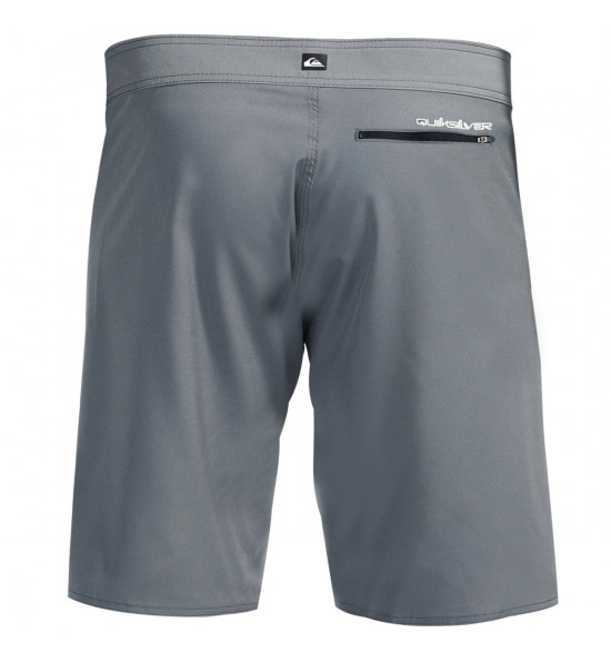 Bermuda Água Quiksilver Flat Kaimana 20 Cinza - 2