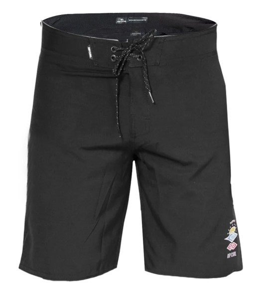 Bermuda Água Rip Curl Icons 18 Black