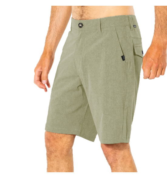 Bermuda Walk Rip Curl Hibrida Boardwalk Phase Brazil 19 Darkk Khaki - 3