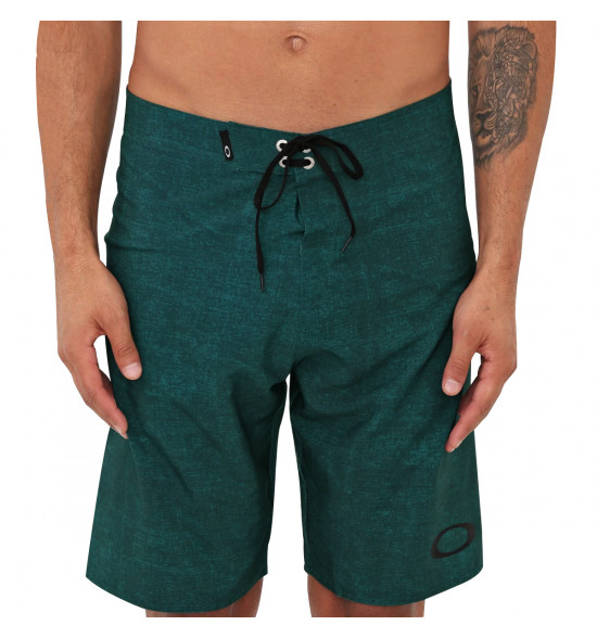 Bermuda Água Oakley Basic Boardshorts Verde - 4