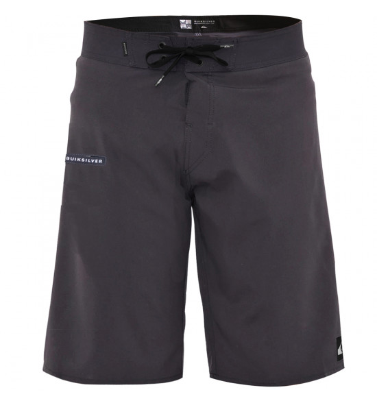 Bermuda Água Quiksilver Surfsilk Kaimana 21 Cinza