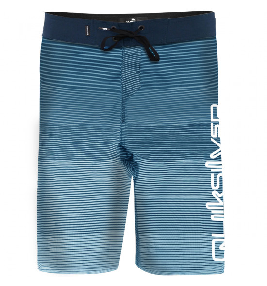 Bermuda Água Quiksilver Swell Massive 21 Azul Marinho