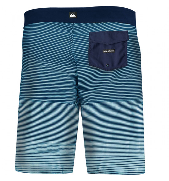 Bermuda Água Quiksilver Swell Massive 21 Azul Marinho - 2