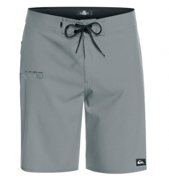Bermuda Água Quiksilver Flat Kaimana 21 Cinza