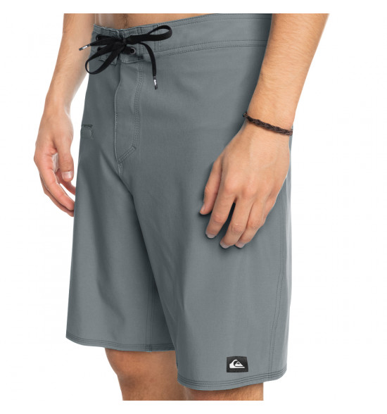 Bermuda Água Quiksilver Flat Kaimana 21 Cinza - 3