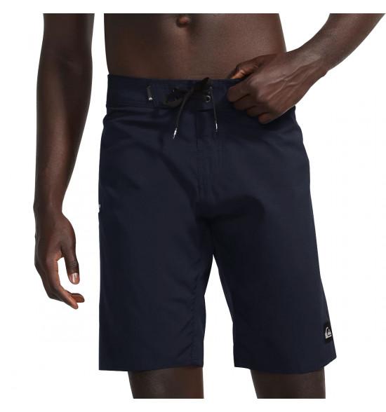 Bermuda Água Quiksilver Flat Kaimana 21 Azul Marinho - 3