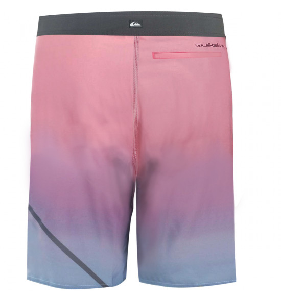 Bermuda Água Quiksilver Swell New Wave 20 Laranja - 2