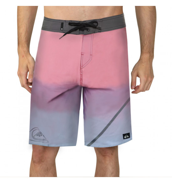 Bermuda Água Quiksilver Swell New Wave 20 Laranja - 3