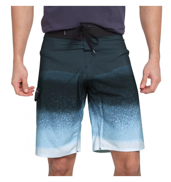 Bermuda Água Quiksilver Surfsilk Massive 21 Marinho - 4