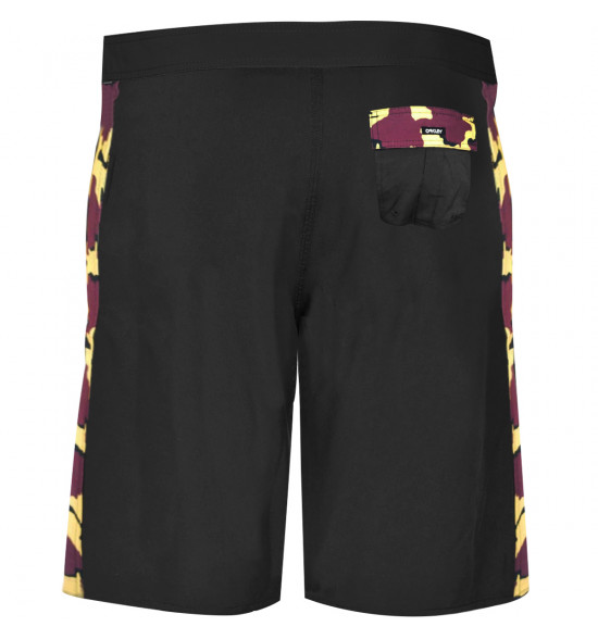 Bermuda Água Oakley Camo Boardshorts Side Print Preta - 2